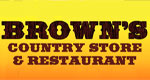 Browns Country Store and Restaurant